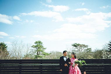 自然の中でのとっておきのウエディング